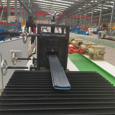 PLC Door Shutter Roll Forming Machine PU Shutter Door Making Machine