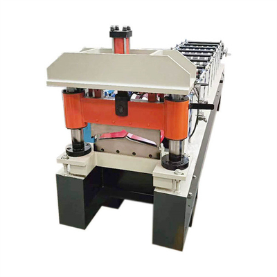 Metal Color Steel Arch Ridge Cap Roof Roll Forming Machine For Ridge Capping Tile