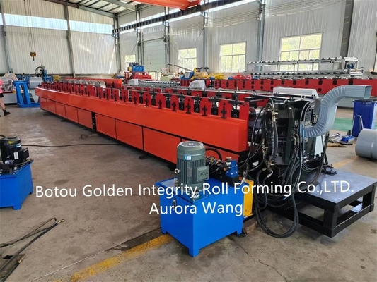 Steel Downspout Pipe Forming Machine PLC Downspout Elbow Machine