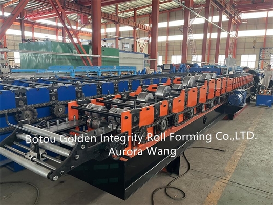 Gutter Downpipe Forming Machine No.45 Steel Roller With Hard Chromized