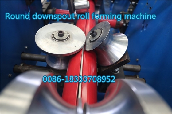 Color Steel CZ Purlin Roll Forming Machine Water Gutter Downpipe Roll Forming Machine