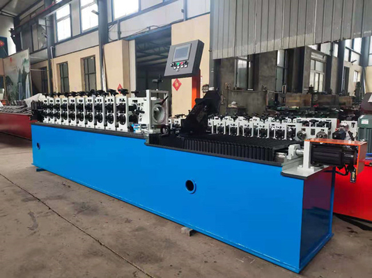 C Track Metal Stud Forming Machine 4KW Omega Profile Roll Forming Machine