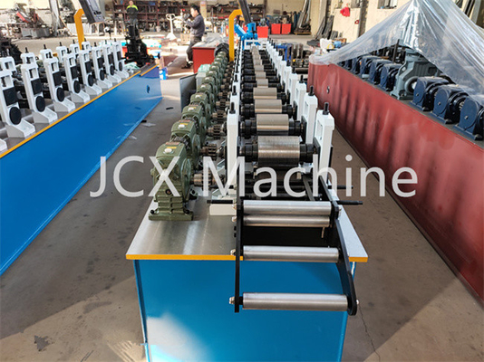 Metal Stud And Track Roll Forming Machine 7.5KW , High Speed Metal Stud Making Machine