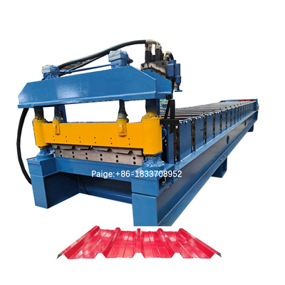 TR4 TR5 Metal Roof Panel Roll Forming Machine Q235 Steel