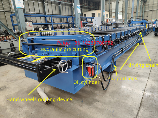 TR4 TR5 Metal Roof Panel Roll Forming Machine Q235 Steel