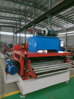 Blue 12m/Min Cable Tray Roll Forming Machine 18 Roller Stations​