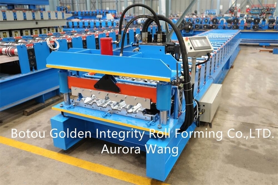 3m/Min 686 IBR Roof Sheet Forming Machine For Width 1000mm /1200mm