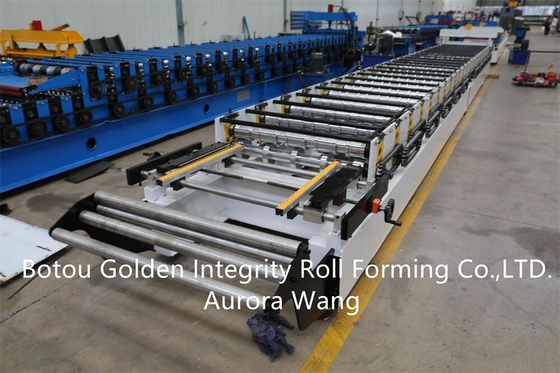 High Speed Roof Panel Roll Forming Machine Galvanized Steel