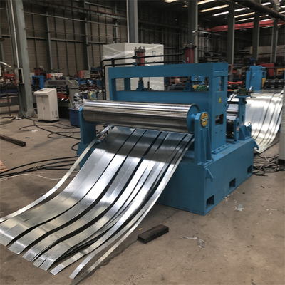 Aluminium Steel Slitting Line PLC Controlled High Speed Precision Slitting Line