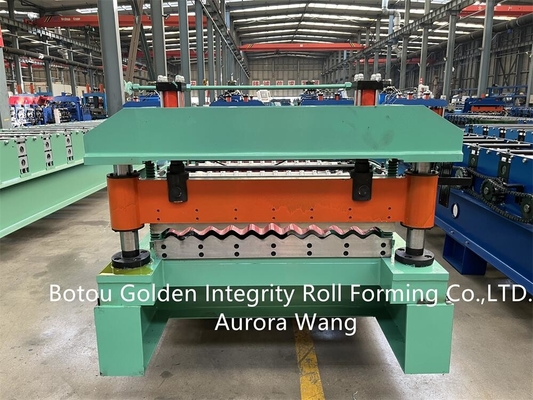 10-20m/min Corrugated Plate Roll Forming Machine PLC Iron Roof Sheet Making Machine
