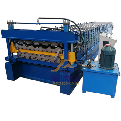Double Layer Ibr Roofing Sheet Making Machine 0.3-0.8mm Thickness