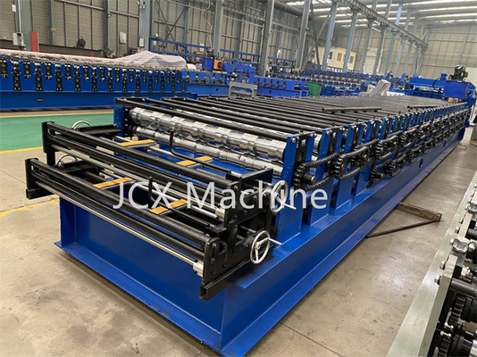 Low Noise Double Roll Forming Machine 8-12m/Min For Standard Solution