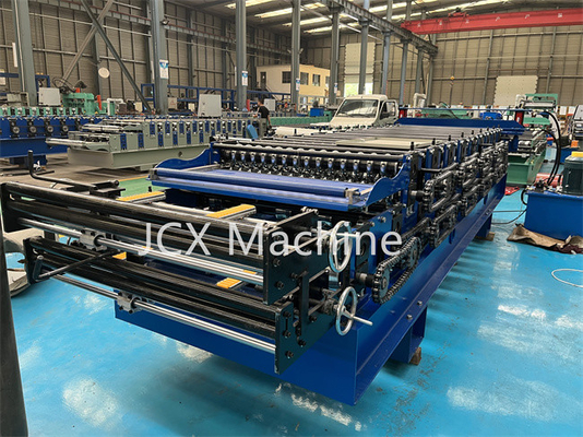 Roofing Tile Double Layer Forming Machine 380V 50HZ 15-20m/Min