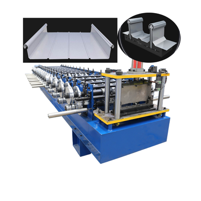 JCX Aluminum Alloy Standing Seam Rolling Machine 15M/min Cusotmized