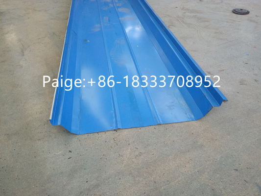 Metal Standing Seam Roof Machine 15M/min for Construction Panel