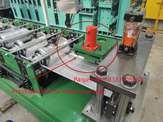 Construction Standing Seam Roll Forming Machine 15M/min Stand And Seam Machine