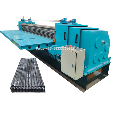 Full Hard G550 Corrugated Sheet Rolling Machine 11kw corrugated roll forming machine