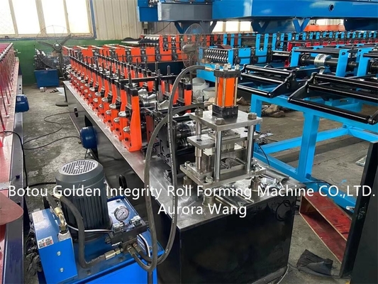 8-12m/Min Shutter Door Roll Forming Machine Iron Roller Shutter Slat Machine