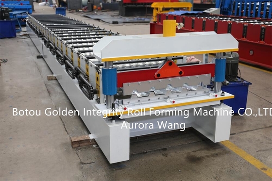 Automatic Color Steel Roll Forming Machine cost IBR 686 Profile Roofing Tile Making Machinery Price