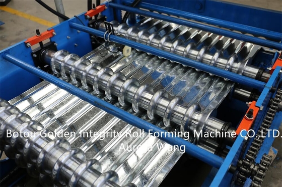 20m/min Corrugated Sheet Roll Forming Machine CE Corrugated Sheet Manufacturing Machine