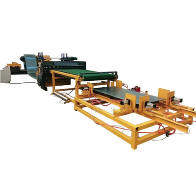 Steel Coil Cut To Length Line Machine 30KW Shearing Metal Sheet