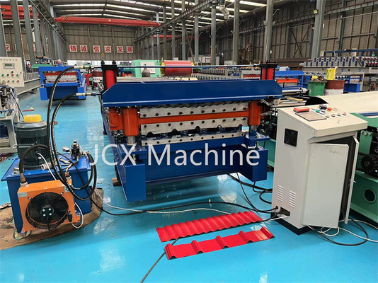 High Efficiency Double Layer Roll Forming Machine , IBR Sheet Roll Forming Machine