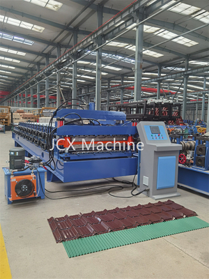 Automatic High Speed Roof Panel Roll Forming Machine Double Layer 4KW Hydraulic Motor