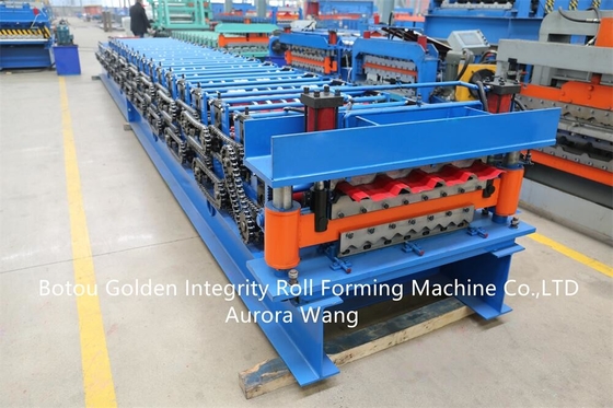 Roof Use Corrugated Profile Steel Roofing Sheet Roof Tile Making Price steel double layer roll forming machine