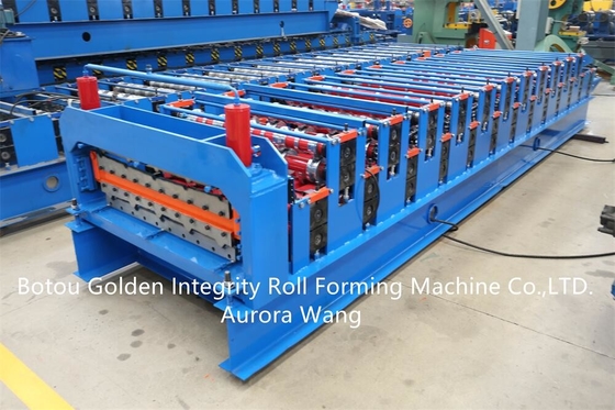 New Roof Use Double Layer Corrugated Profile Steel Roofing Sheet Roll Forming Machine Roof Tile Making Machine