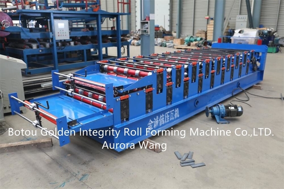 CE And ISO9001 Certification Double Layer Ibr and Ibr Metal Roof Sheet Cold Roll Forming Machine