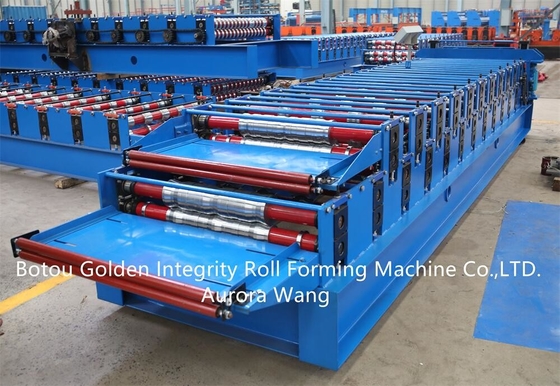 Good price double layer metal roofing sheet making machines for sale roll forming machine