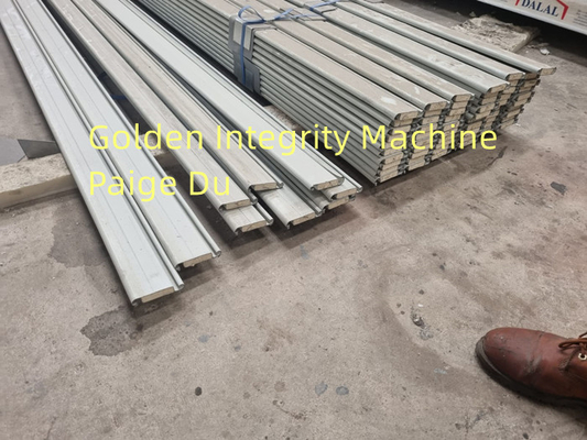 55/77/89 types of Double layer slat pu foam rolling shutter door roll forming machine