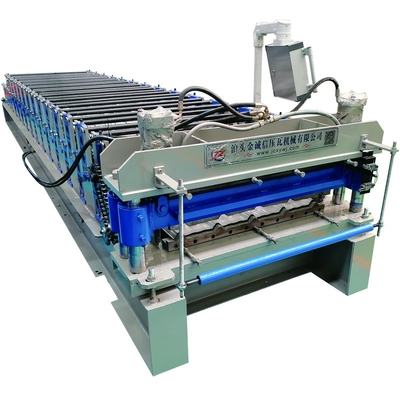 Color Steel Double Layer Roll Forming Machine For C44 C38 C10 C20