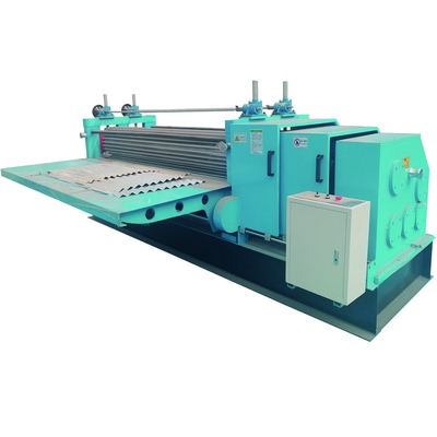 Barrel Corrugated Sheet Roll Forming Machine 0.1-0.5mm Hydraulic cutting system