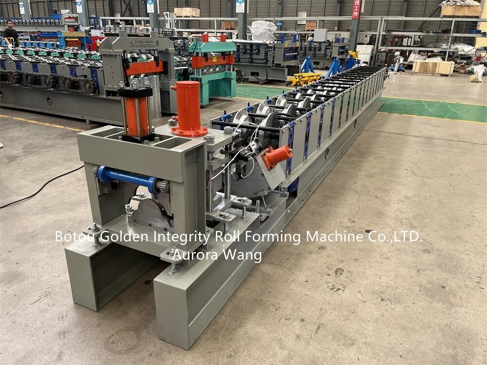 Customized Shape Roof Corner Ridge Peak Gable Roof Ridge Cover Cap Roll Forming Machine