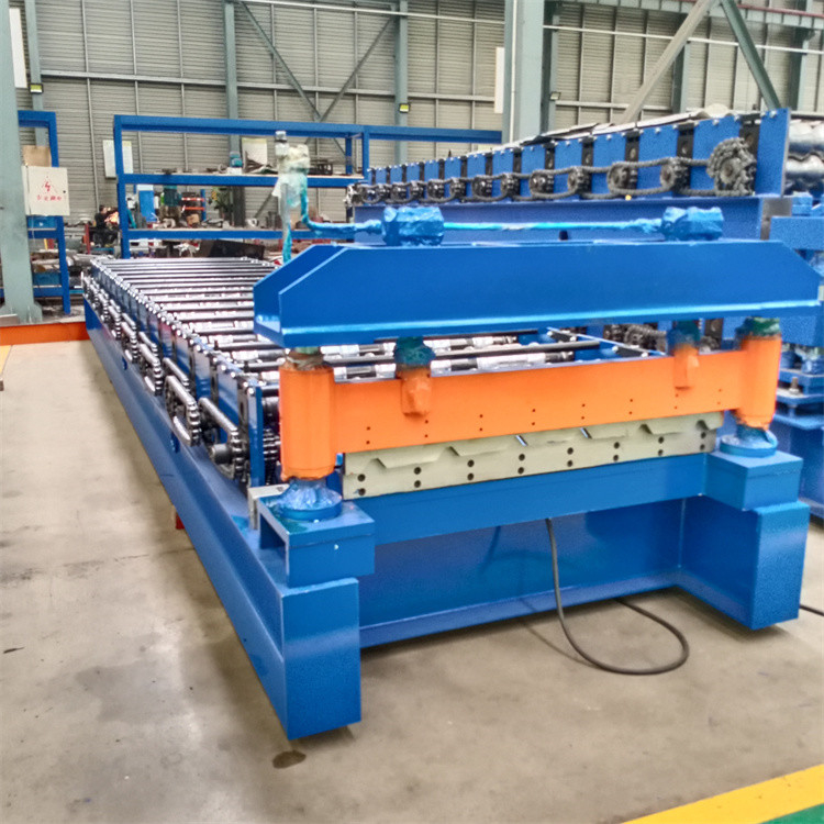 1200mm 1220mm Metal Color Steel IBR 6 Rib Roof Wall Panel Roll Forming Machine