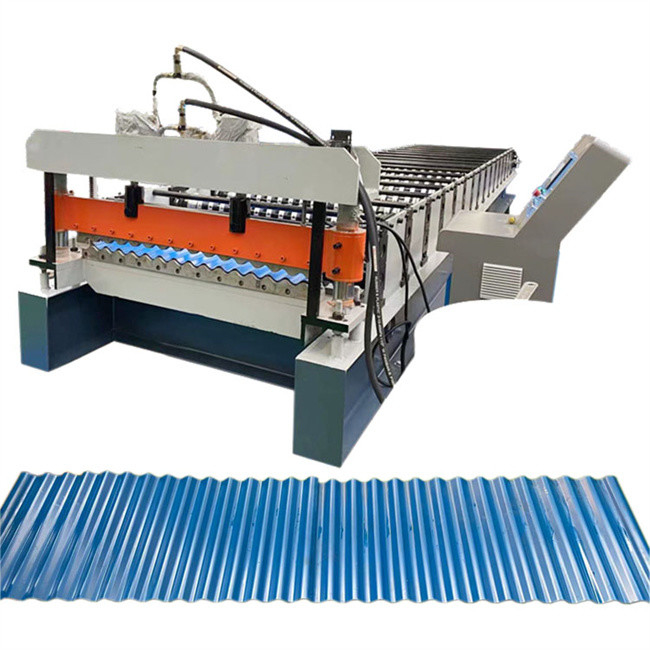 High speed 30m/min corrugated steel panel roll forming machine corrygated tile making machine