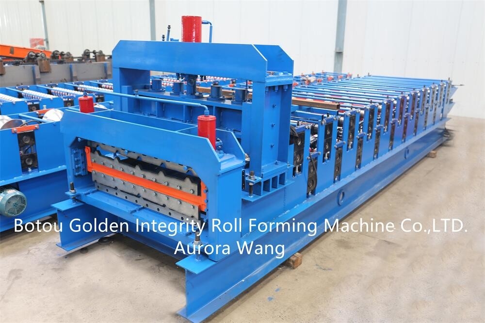 Double Layer Roll Forming Machine Roll Formers Metal Roofing Steel Sheet Wall Panel Tile Making Machine